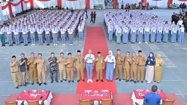 Cetak Calon Pemimpin Berkarakter Pancasila, 361 Pelajar Ikuti Seleksi Paskibraka Kota Jambi